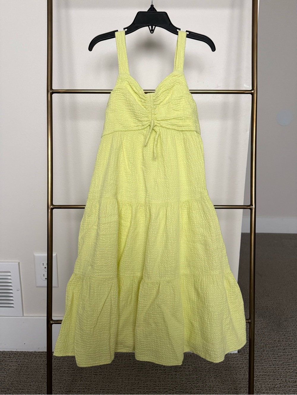 Zara Kids Citron Yellow Sundress